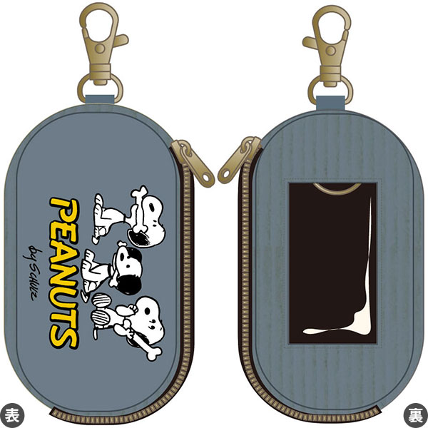 PEANUTS SN 75th スマートキーケース BL[ナカジマコーポレーション]