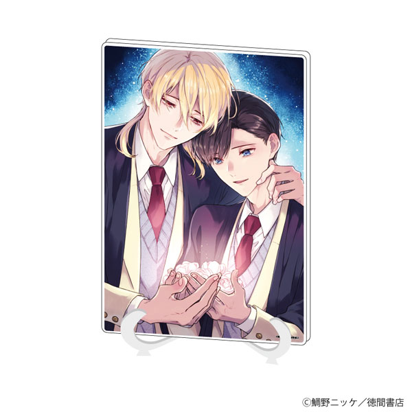 アクリルアートボード(A5サイズ)「鯛野ニッケ先生」01/「学生たちの初