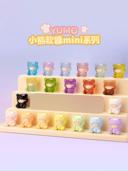 YUMO(ユモ) グミベアシリーズ トレーディングフィギュア 20個入りBOX[JOTOYS]