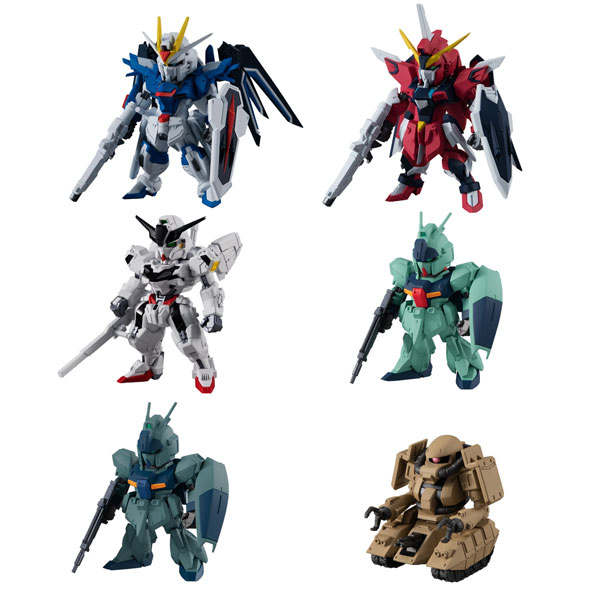 【中古】(本体A-/箱B)FW GUNDAM CONVERGE ♯24 全6種セット[バンダイ]《発売済・在庫品》