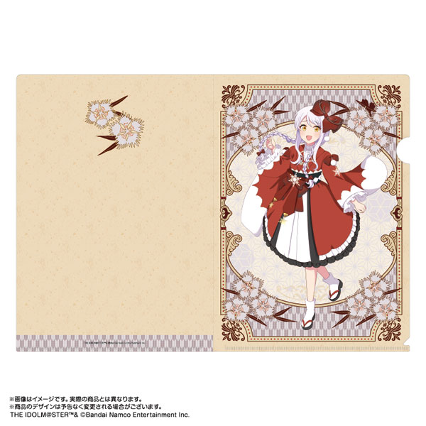 アイドルマスター シンデレラガールズ 描き下ろしA4クリアファイル 絢爛撫子 Ver. イヴ・サンタクロース[あみあみ]《発売済・在庫品》