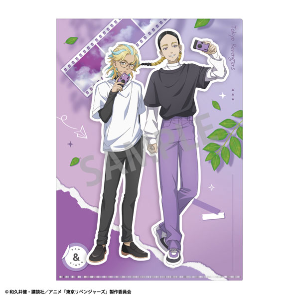 東京リベンジャーズ A4シングルクリアファイル 灰谷蘭＆灰谷竜胆