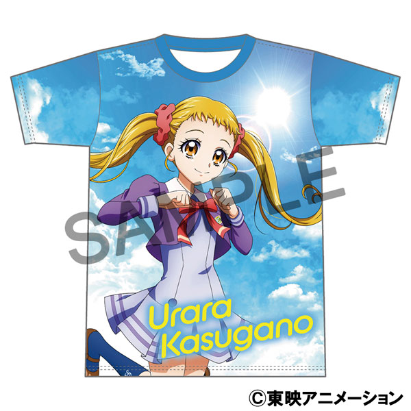 Yes！プリキュア5GoGo！ フルグラフィックTシャツ 春日野うらら[ムービック]《在庫切れ》