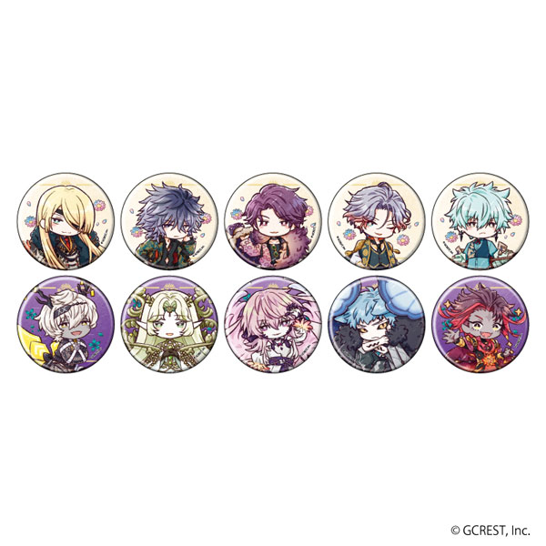 缶バッジ「夢職人と忘れじの黒い妖精」04/プリムスクラブ グラフアート