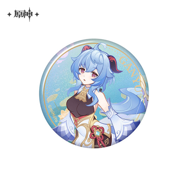 原神 キャラクターPVシリーズ 缶バッジ 甘雨 Genshin-fantasy village OFFICIAL SHOP
