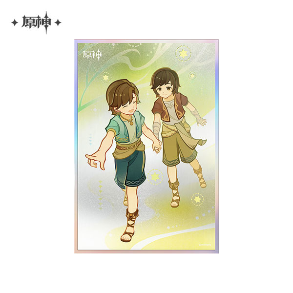 原神 七聖召喚大会シリーズ 色紙 永遠なる友情[miHoYo]《発売済・在庫品》