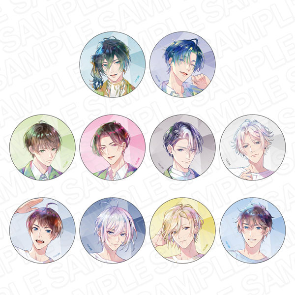 STATION IDOL LATCH！ カンバッジ(ブラインド) PALE TONE series 山手線代表LATCH・2位LATCH 10個入りセット[コンテンツシード]《在庫切れ》
