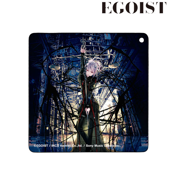 EGOIST 名前のない怪物 リールストラップ付き スクエアパスケース[アルマビアンカ]