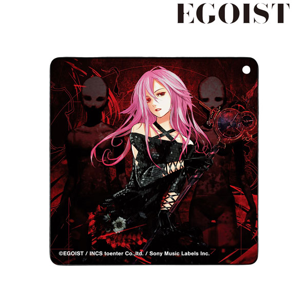 EGOIST Fallen リールストラップ付き スクエアパスケース[アルマビアンカ]