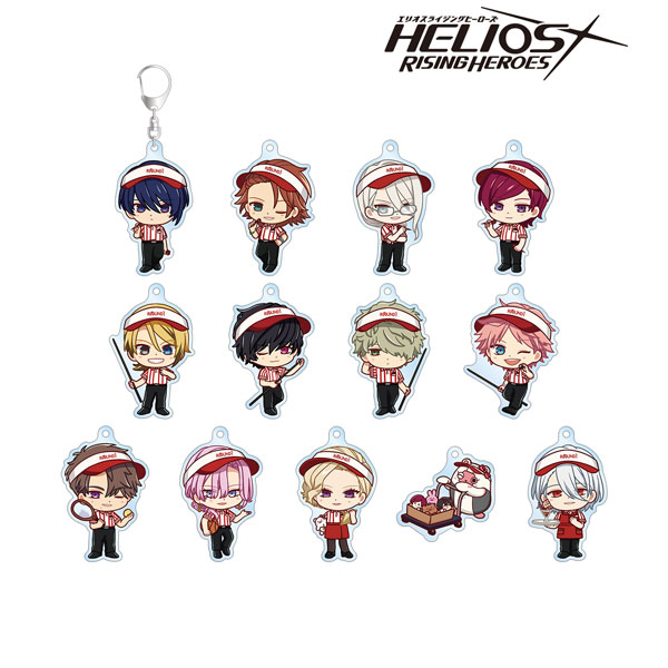 HELIOS Rising Heroes トレーディング ちびキャラ アクリルキーホルダー ver.B 13個入りBOX[アルマビアンカ]《在庫切れ》