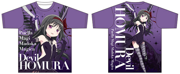 魔法少女まどか☆マギカ フルグラフィックTシャツ 悪魔ほむら