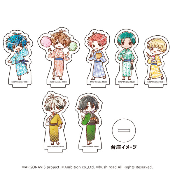 アクリルぷちスタンド「アルゴナビス -キミが見たステージへ-」04/夏祭りver. グラフアートイラスト 7個入りBOX[A3]《在庫切れ》