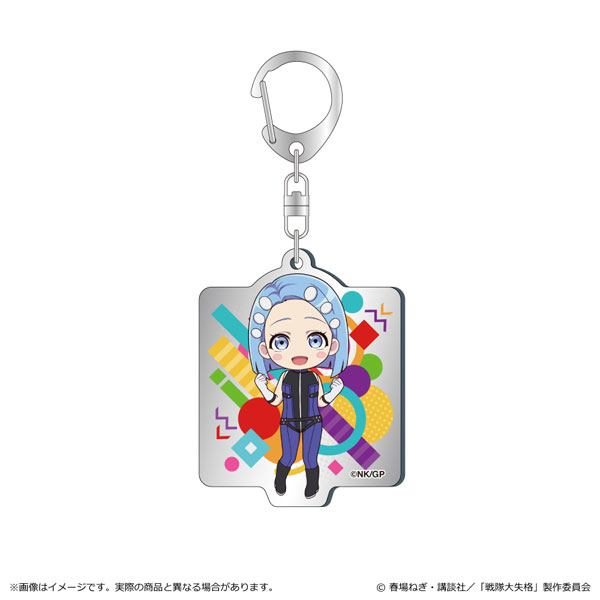 戦隊大失格 メタルアクキー 藍染小町[清水産業]《在庫切れ》