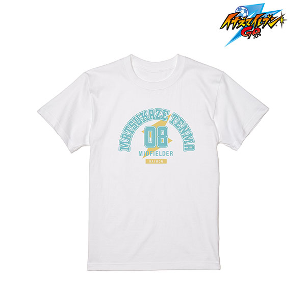 イナズマイレブンGO 松風天馬 カレッジTシャツ メンズ XXL[アルマビアンカ]《在庫切れ》