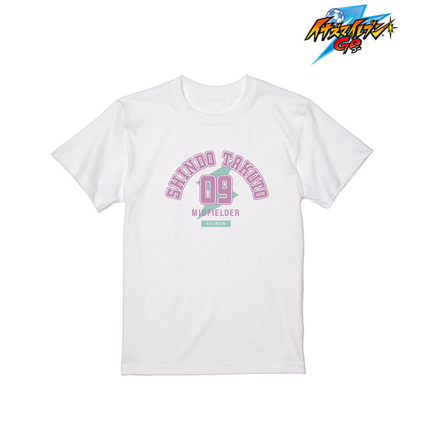 イナズマイレブンGO 神童拓人 カレッジTシャツ メンズ S[アルマビアンカ]