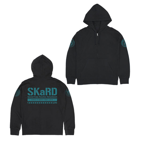 ウルトラマンブレーザー SKaRD ジップパーカー/BLACK-XL（再販）[コスパ]《０４月予約》