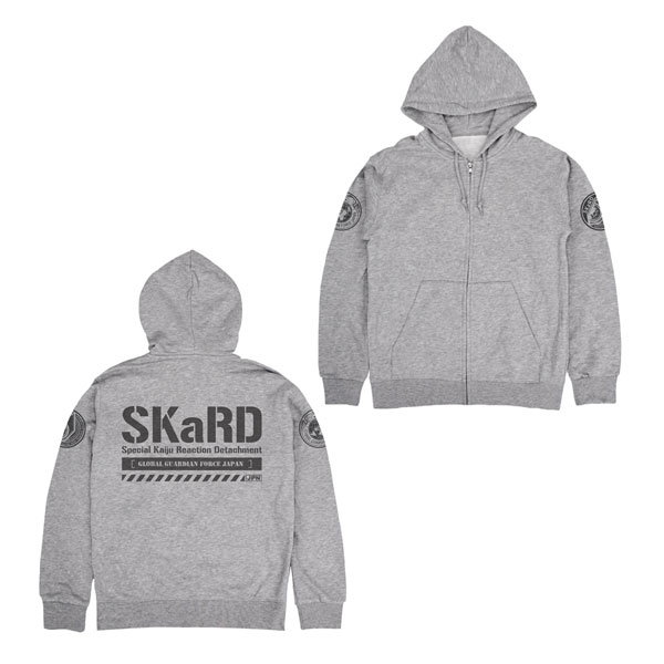 ウルトラマンブレーザー SKaRD ジップパーカー/MIX GRAY-M（再販）[コスパ]《０６月予約》