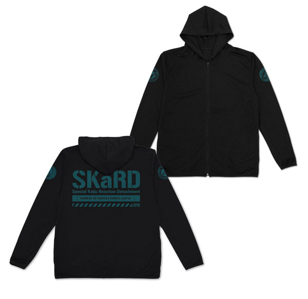 ウルトラマンブレーザー SKaRD 薄手ドライパーカー/BLACK-XL[コスパ]《発売済・在庫品》