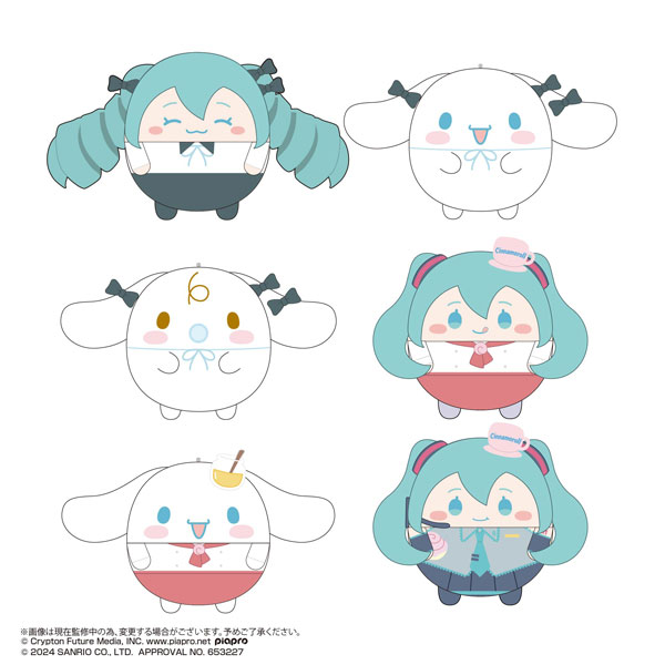 初音ミク×シナモロール ふわコロりん2　6個入りBOX[マックスリミテッド]