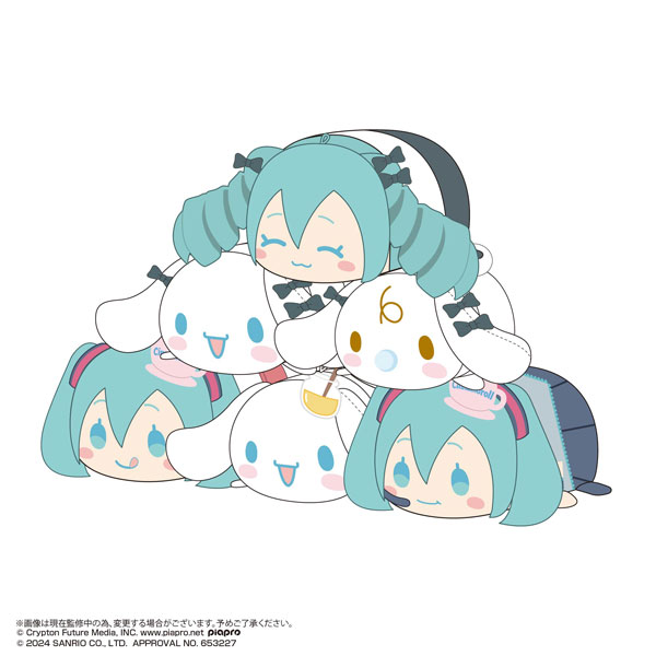 初音ミク×シナモロール ぽてコロマスコット2　6個入りBOX[マックスリミテッド]