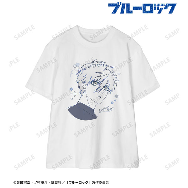 TVアニメ『ブルーロック』 凪誠士郎 lette-graph Tシャツ メンズ L[アルマビアンカ]