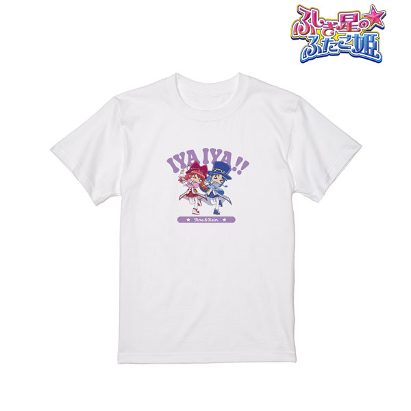 TVアニメ『ふしぎ星の☆ふたご姫』 イヤイヤダンス Tシャツ レディース XXL[アルマビアンカ]