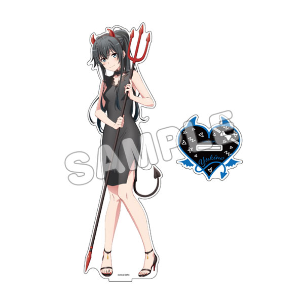 俺ガイル 雪乃 描き下ろしアクリルフィギュアLL デビルver. C104 俺ガイル 雪乃 描き下ろしアクリルフィギュアLL デビルver.