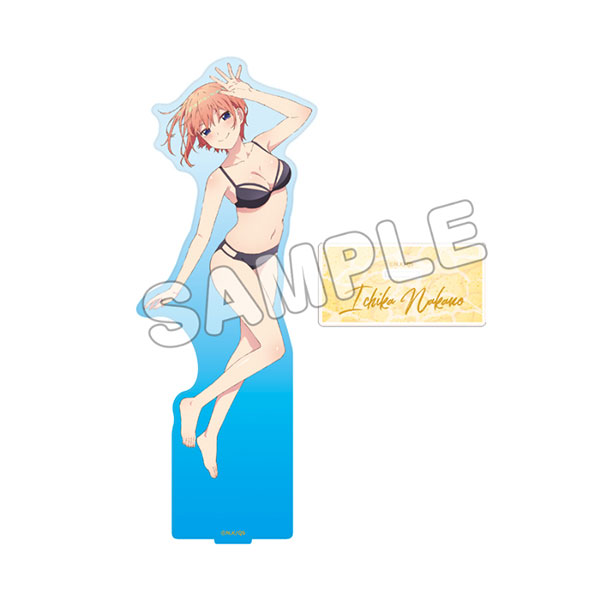 五等分の花嫁 描き下ろしアクリルフィギュアL 水着 アクリルスタンド 五等分の花嫁∽ 描き下ろしアクリルフィギュアL(水着) 中野一花[TBS