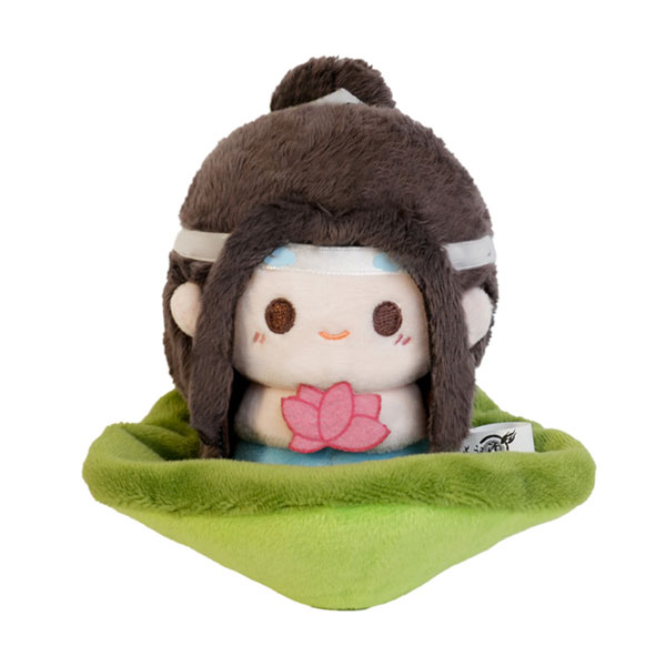 アニメ「魔道祖師」 蓮の葉Ver. ぬいぐるみマスコット 藍忘機[cijianyouwu]