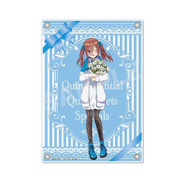 五等分の花嫁∽ ツインアクリルボード /04 三玖[CS.FRONT]