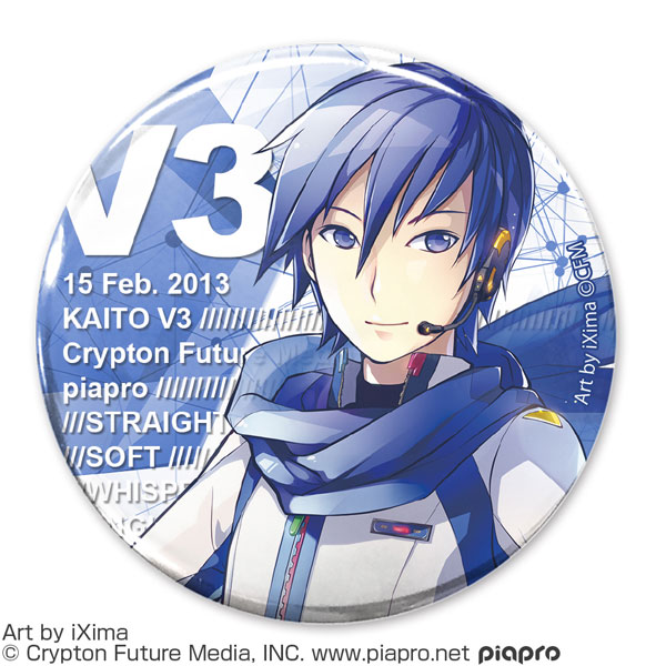 KAITO V3 65mm缶バッジ[コスパ]