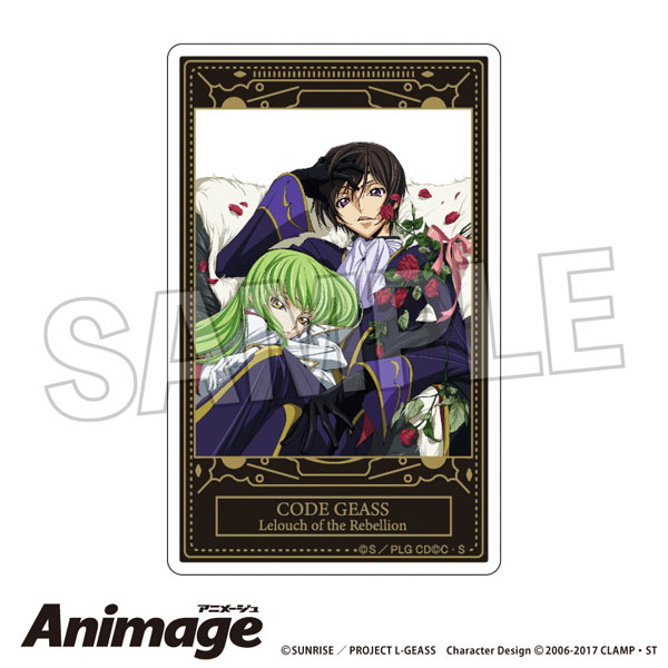 コードギアス 反逆のルルーシュ Animageアクリルカード C[PROOF]