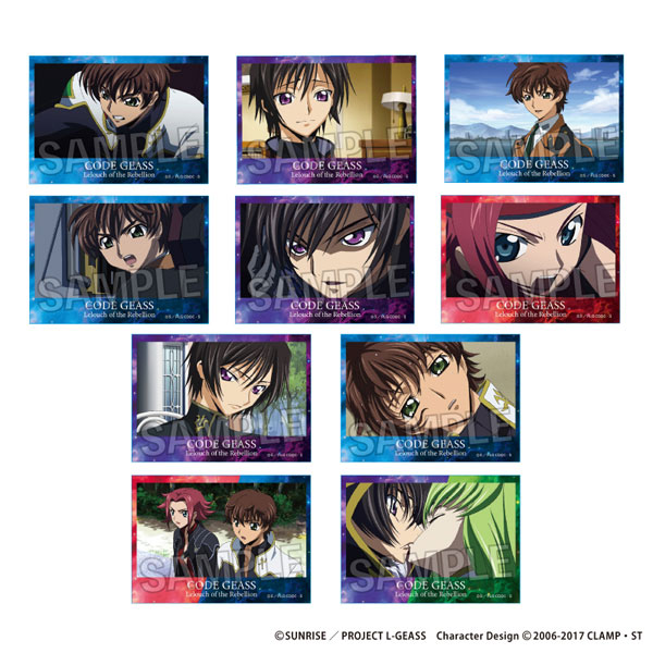 コードギアス 10月発売予定】「コードギアス 反逆のルルーシュ」アクリル