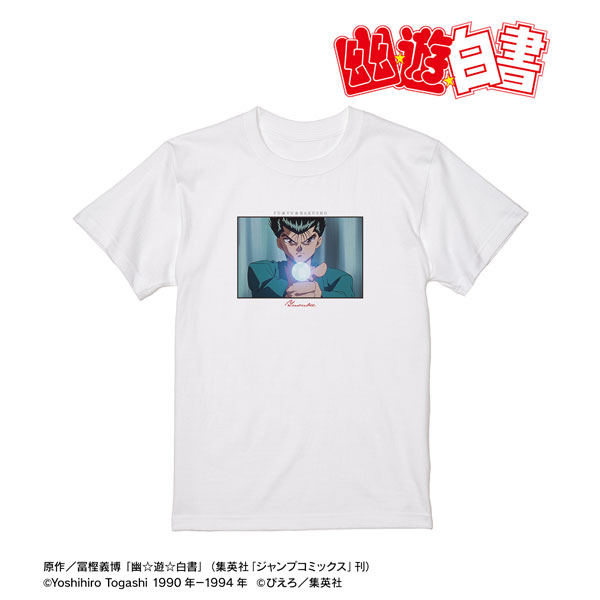 幽☆遊☆白書 浦飯幽助 場面写 Tシャツ ver.A メンズ M[アルマビアンカ]《０１月予約》