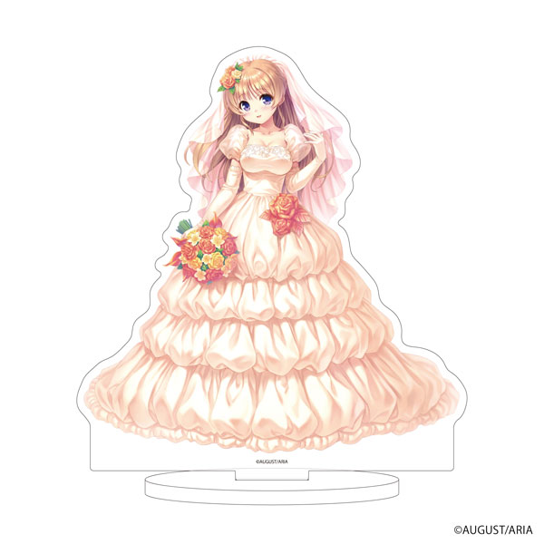 アクリルスタンド「大図書館の羊飼い」06/白崎つぐみ ウェディングドレスver.(描き下ろしイラスト)[A3]《在庫切れ》