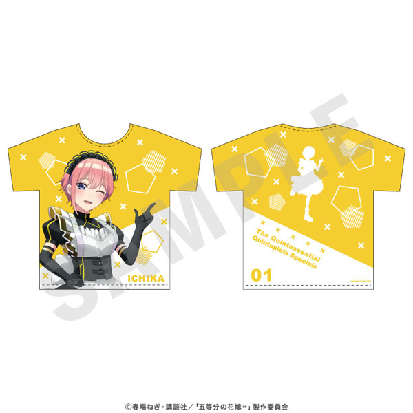 「五等分の花嫁∽」フルグラフィックTシャツ 中野一花[coly]