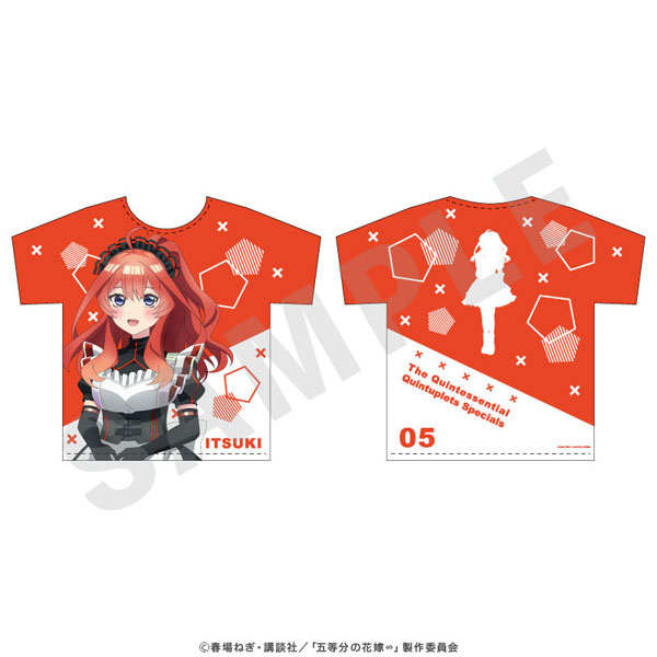 「五等分の花嫁∽」フルグラフィックTシャツ 中野五月[coly]