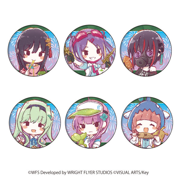 缶バッジ「ヘブンバーンズレッド」14/夏祭りver. 第31D部隊