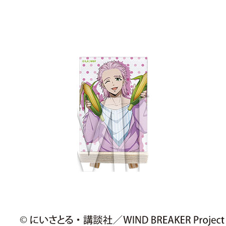 WIND BREAKER ミニキャンバスアート お野菜収穫ver. 桐生三輝[ティー・シー・ピー]