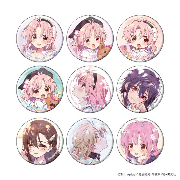 ホログラム缶バッジ(57mm)「がっこうぐらし！」01/公式＆描き