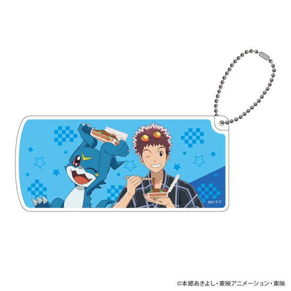 スライド式小物ケース「デジモンアドベンチャー02 THE BEGINNING」07/本宮大輔＆ブイモン 浴衣ver.(描き下ろしイラスト)[A3]《在庫切れ》