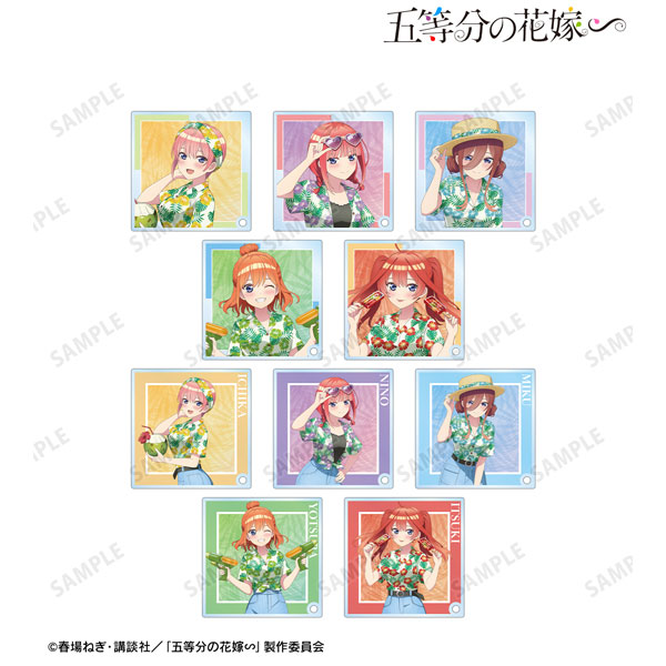 五等分の花嫁∽ 描き下ろし アロハシャツver. トレーディングアクリルスタンドパネル 10個入りBOX[アルマビアンカ]