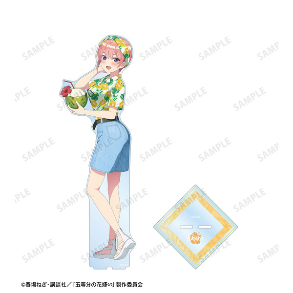 五等分の花嫁∽ 描き下ろし 中野一花 アロハシャツver. 特大アクリルスタンド[アルマビアンカ]