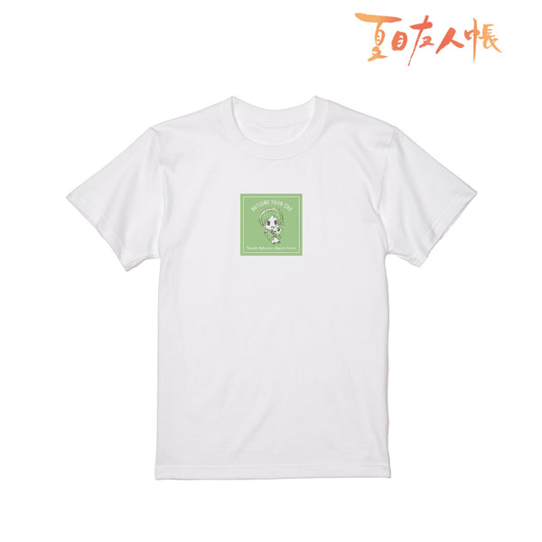 夏目友人帳 夏目貴志＆ニャンコ先生 15周年ちびキャライラスト Tシャツ レディース XL[アルマビアンカ]《在庫切れ》