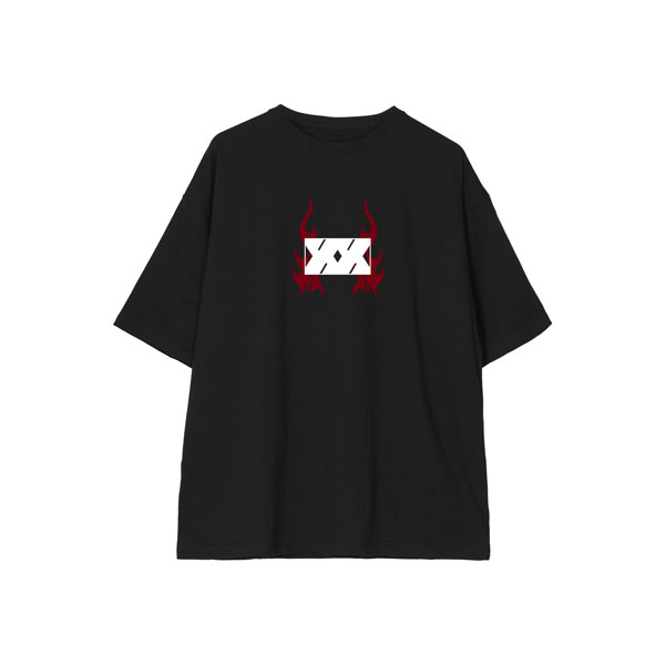 家庭教師ヒットマンREBORN！ XANXUS(10年後) カジュアルコーデ BIGシルエットTシャツ ユニセックス M[アルマビアンカ]