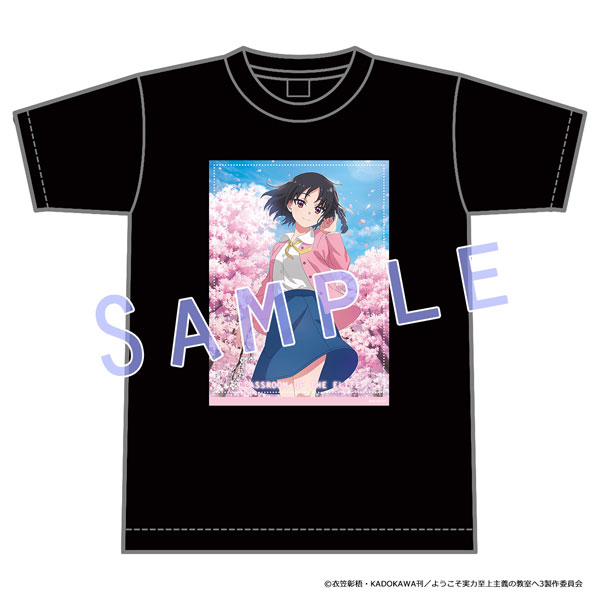 ようこそ実力至上主義の教室へ Tシャツ 堀北鈴音(ショート) L[エムズファクトリー]