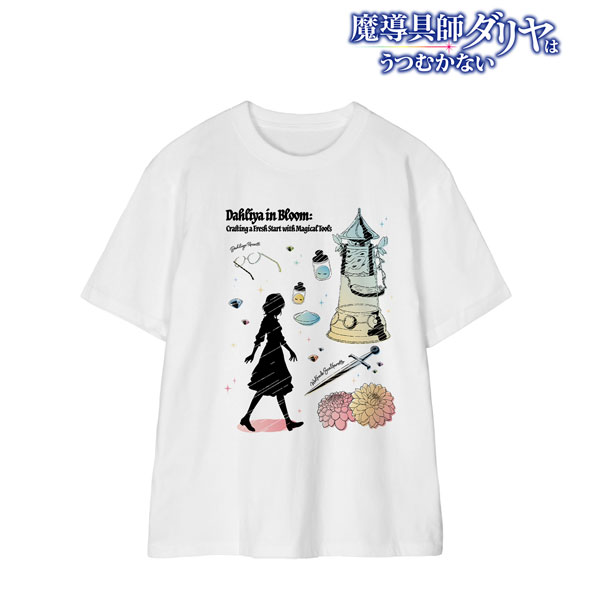 TVアニメ「魔導具師ダリヤはうつむかない」 Ani-Sketch Tシャツ レディース L[アルマビアンカ]