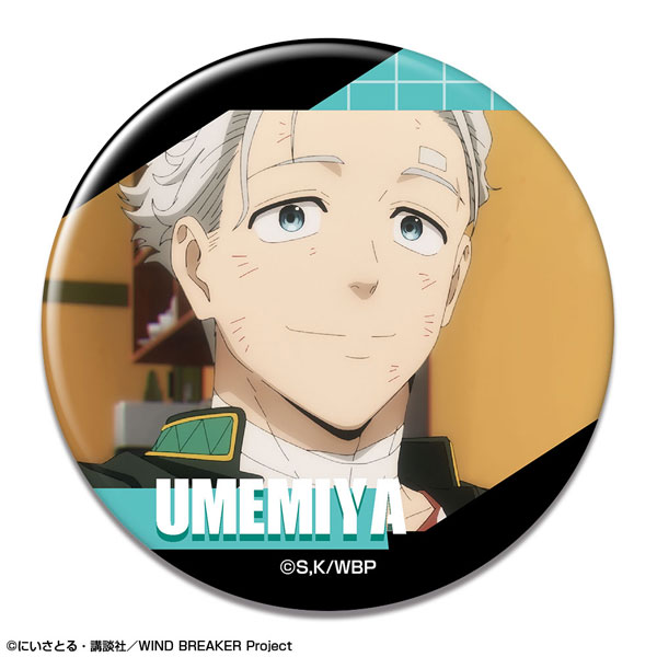 TVアニメ「WIND BREAKER」 缶バッジ デザイン21(梅宮一/E)（再販