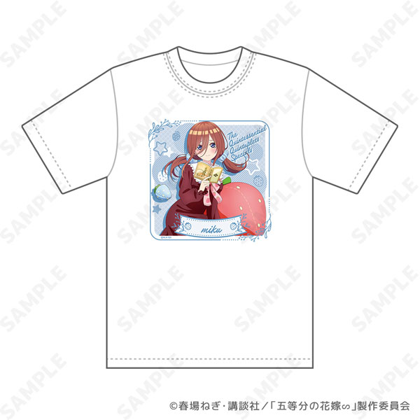 TVスペシャルアニメ「五等分の花嫁∽」 いちごルームウェア Tシャツ 3.三玖 M[ディ・テクノ]