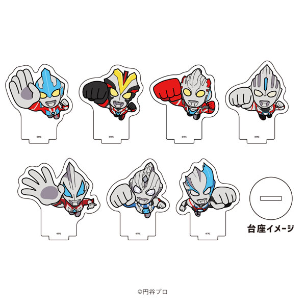 アクリルぷちスタンド「ニュージェネレーションウルトラマン」03/BOX-B POP Artイラスト 7個入りBOX[A3]